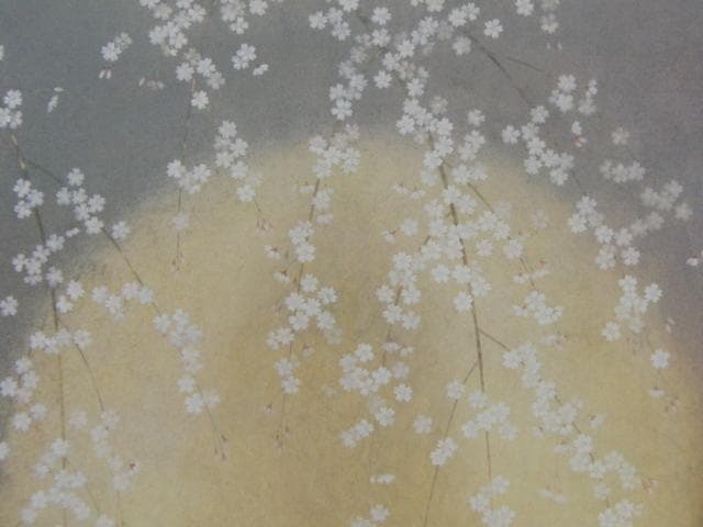 木下育應、【春炎】、希少な額装用画集より、新品額装付、状態良好