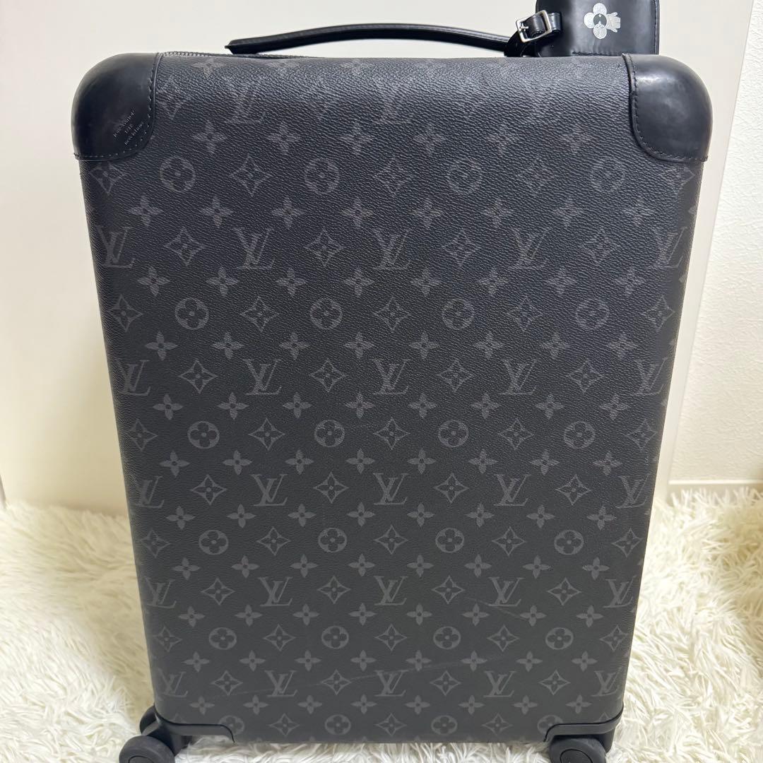 【美品】ルイヴィトン モノグラム　エクリプス ホライゾン55　キャリーバック　黒