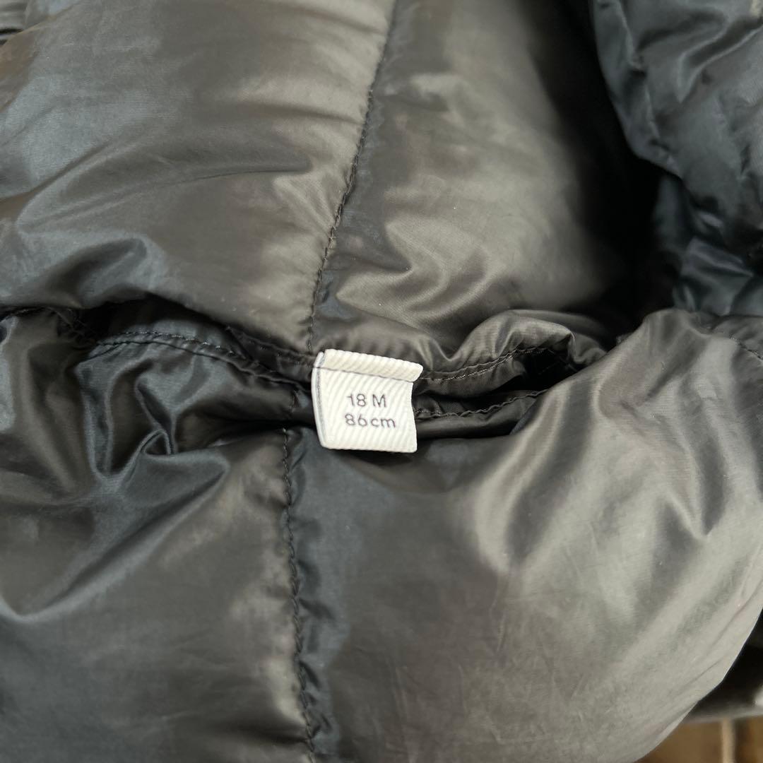 ペ*ロ様 美品　Burberry リバーシブル　ダウン　18M 86cm