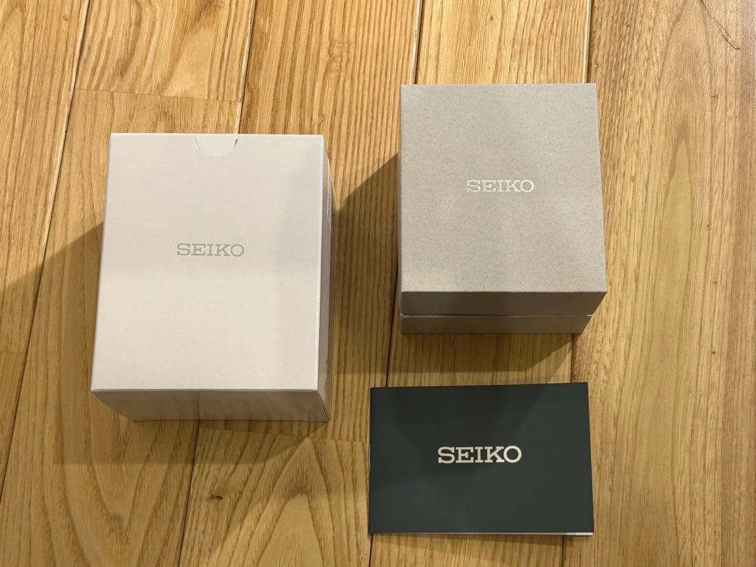 新品未使用 セイコー SEIKO SBTH007 クォーツシャンパンゴールド