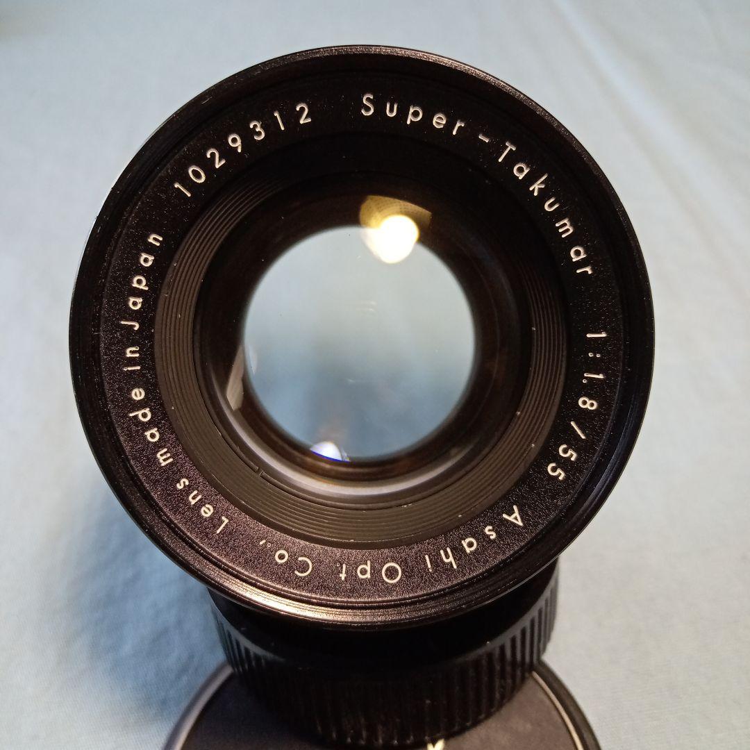 実写済　希少 前期型 スーパー タクマー 1:1.8/55 完動品 きれい