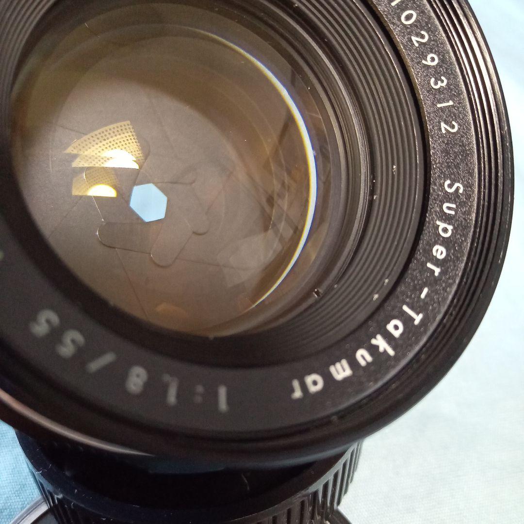 実写済　希少 前期型 スーパー タクマー 1:1.8/55 完動品 きれい