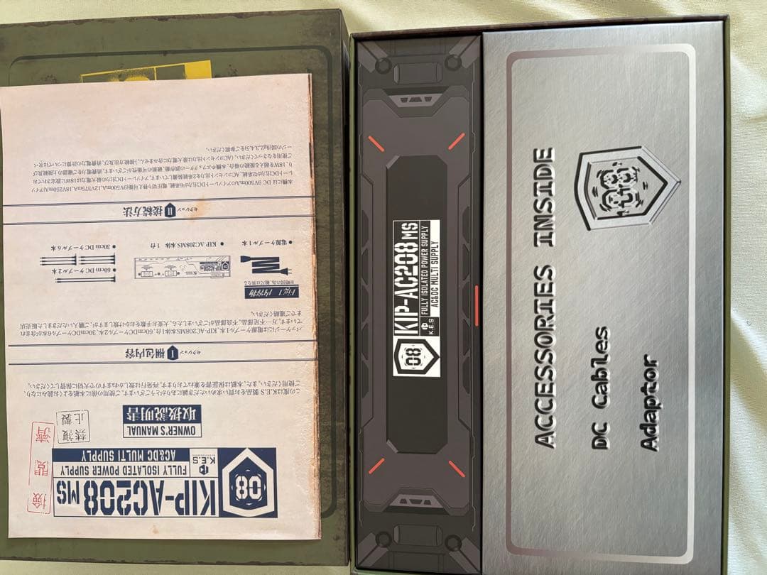 K.E.S KIP-AC208MS AC/DC パワーサプライ　完品