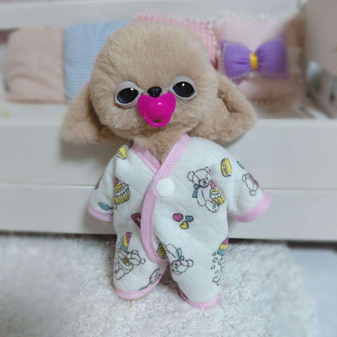 チワボボちゃん②　おしゃぶり付き　アートドール　ぬいぐるみ
