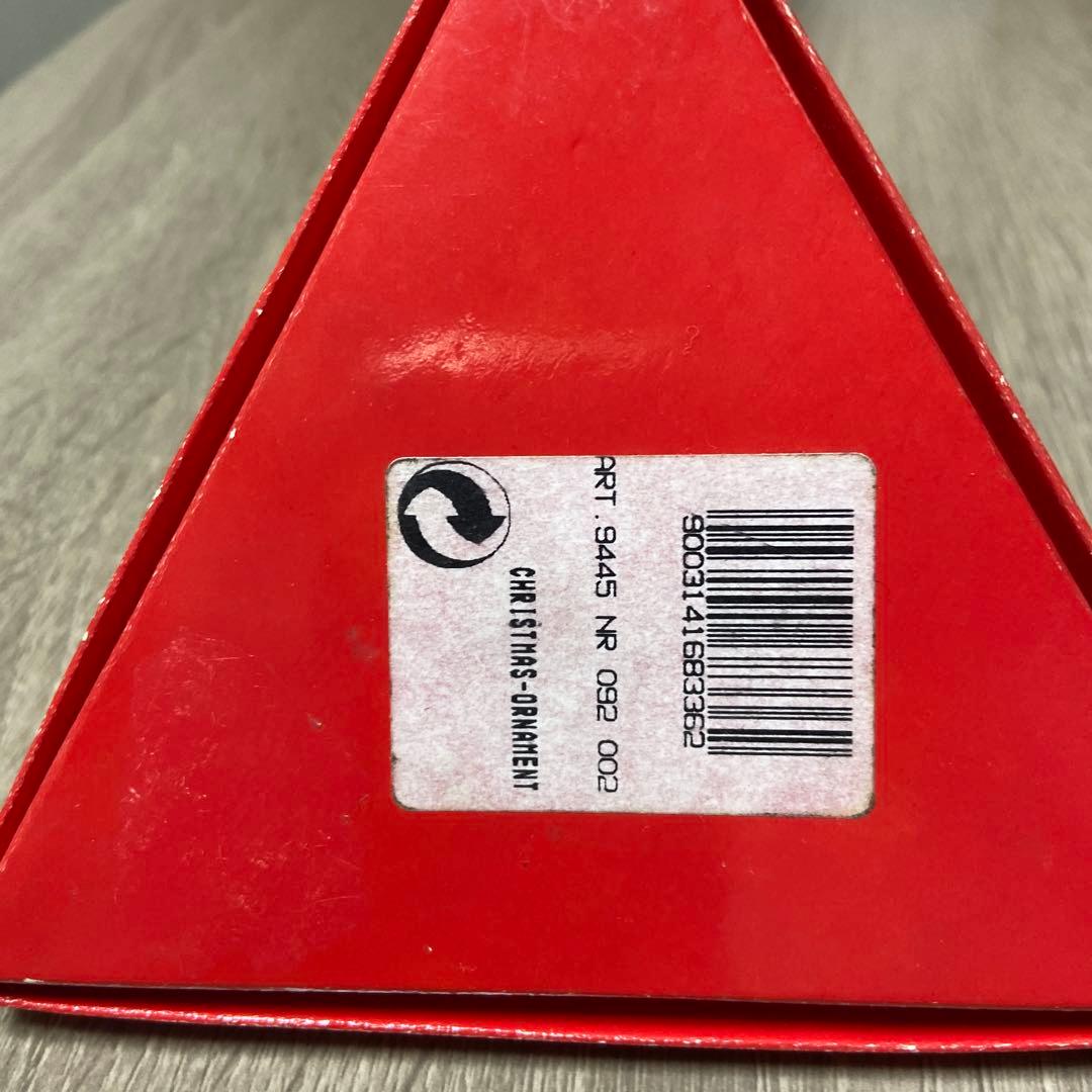 1992年製クリスタル雪の結晶オーナメント