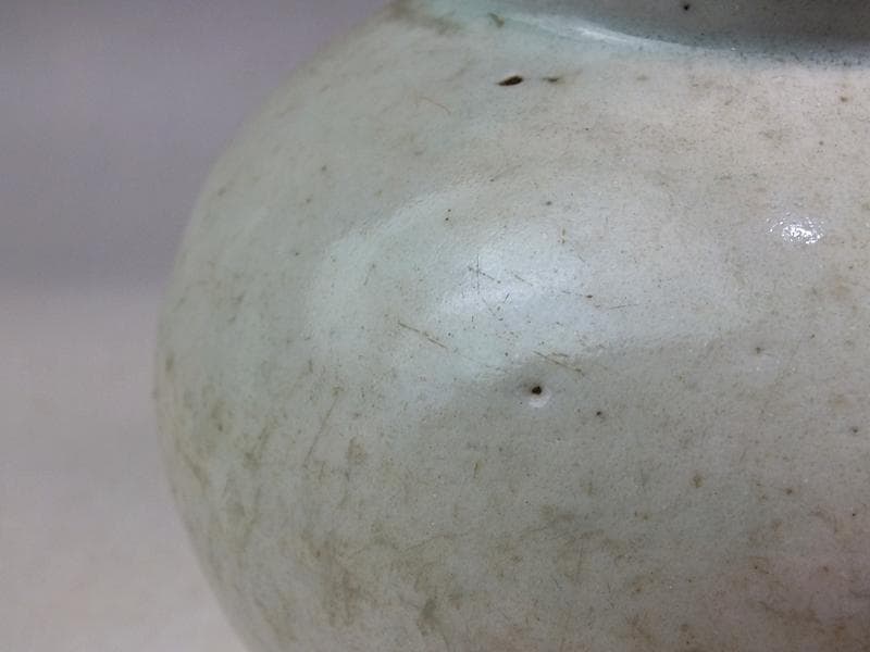 ☆*古陶磁* 李朝白磁壺 コレクターより ☆A13