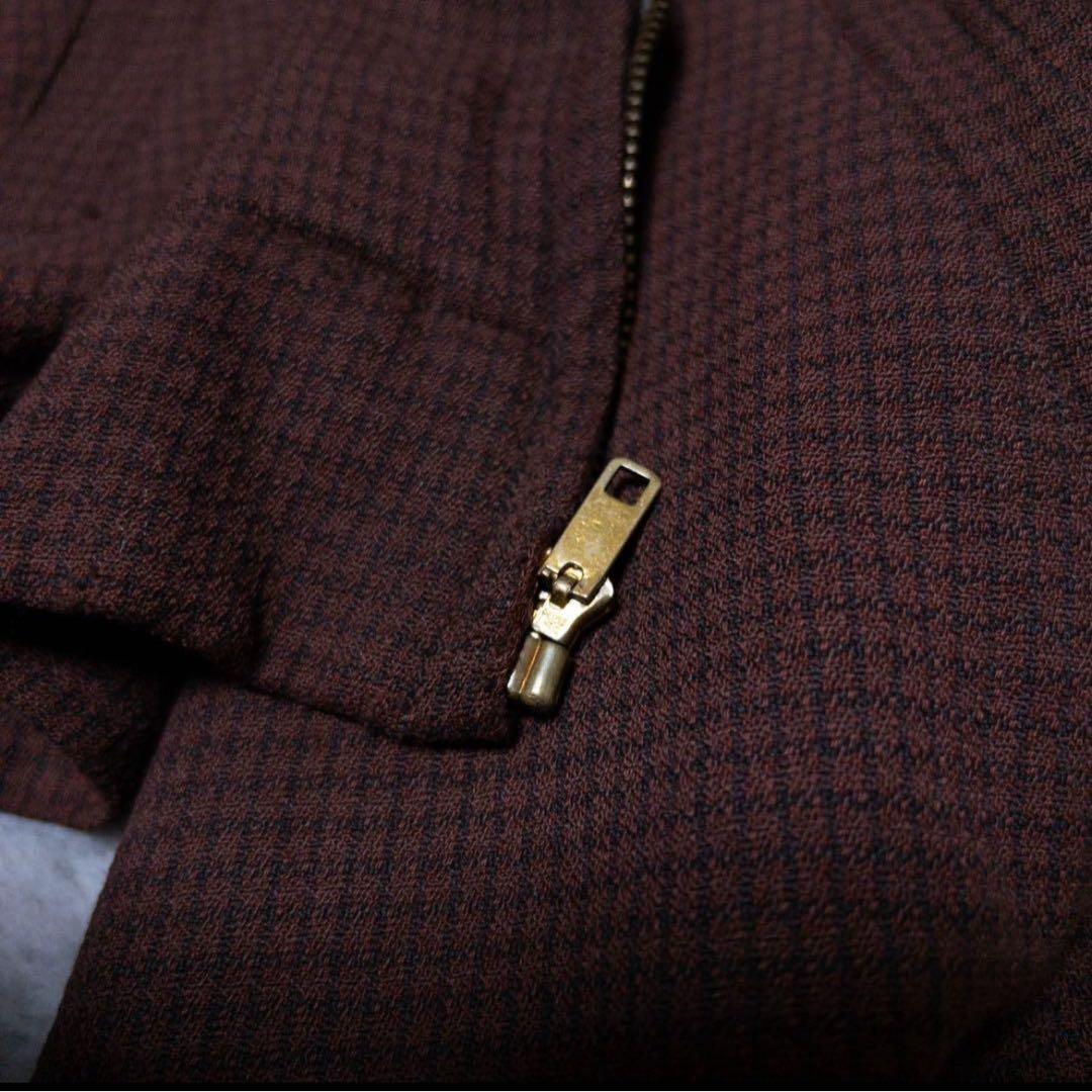 ま*た様 40s~50s airman ギャバジャン ウール レーヨン 表記サイ