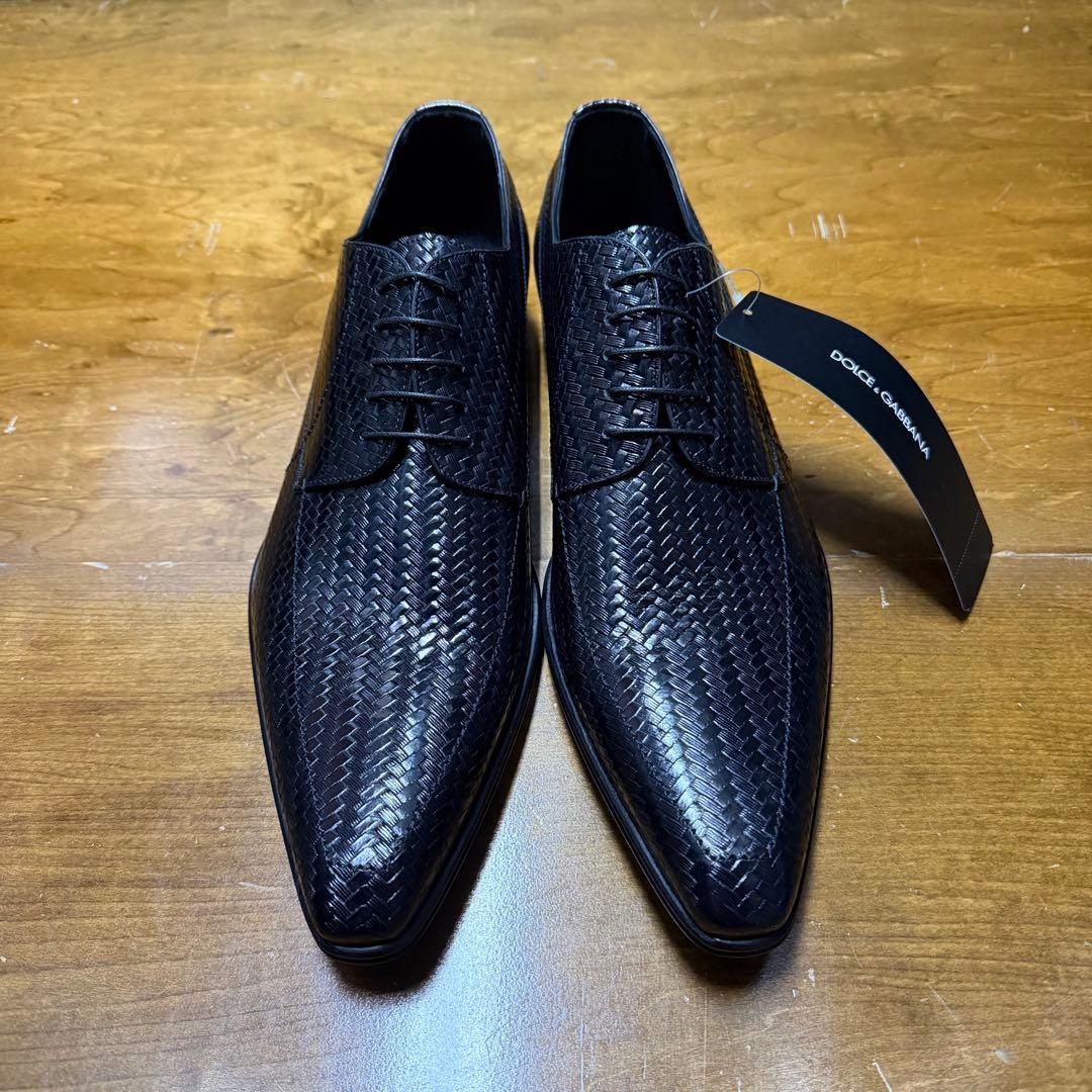 未使用 41.5サイズ DOLCE&GABBANA ドレスシューズ