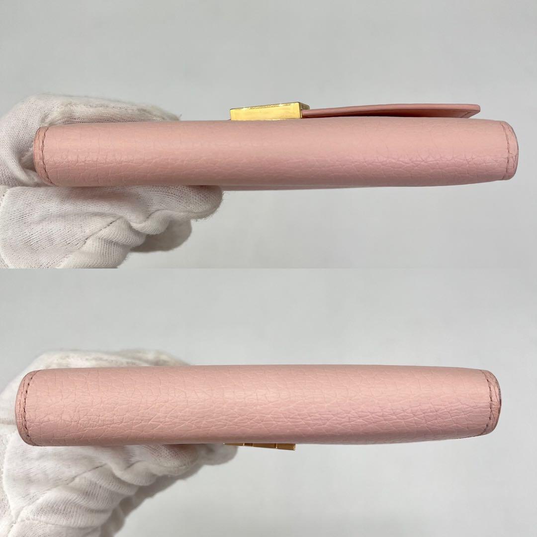 ルイヴィトン 三つ折り財布 ポルトフォイユ カプシーヌ RFID 付属品付き