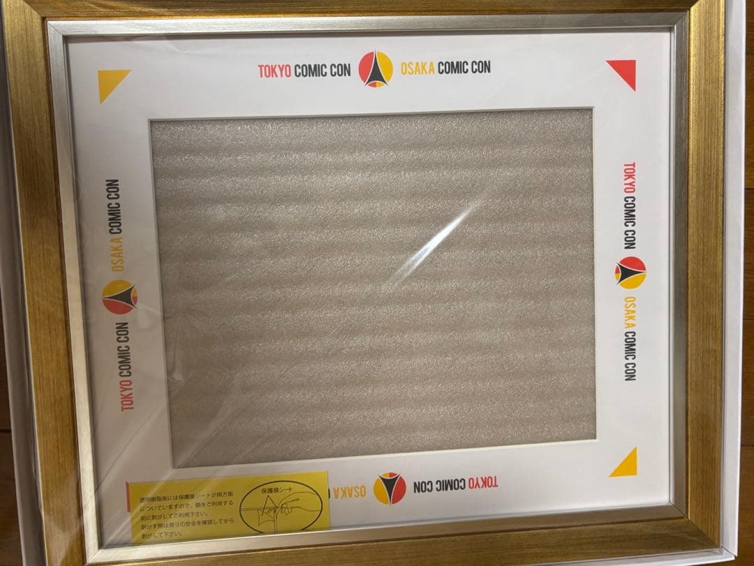 東京コミコン2025 直筆サイン　ニコラスケイジ　額縁付き　フェイスオフ　ジョン