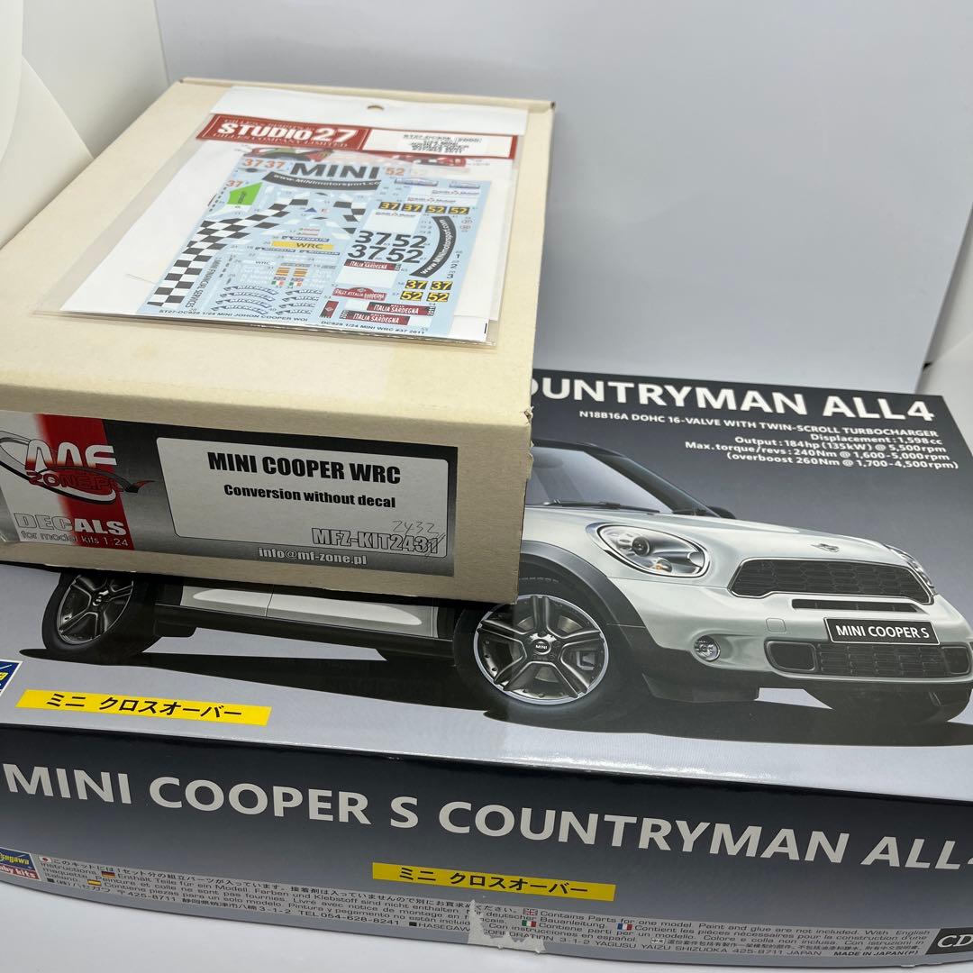 【未使用】MINI COOPER WRC 2011 1/24 ハセガワ