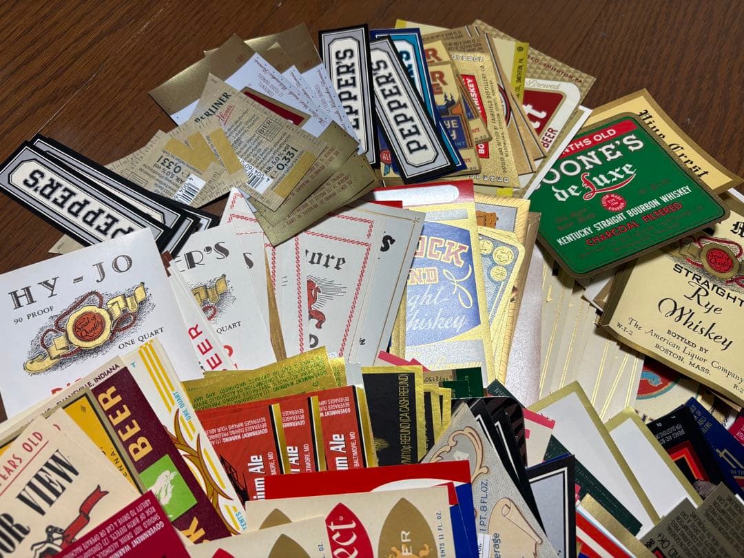 海外 ビンテージラベル ビール ワイン ウィスキー アンティーク