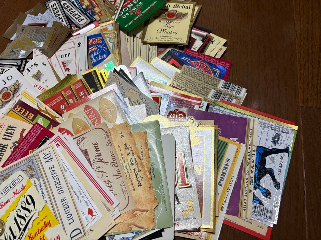 海外 ビンテージラベル ビール ワイン ウィスキー アンティーク