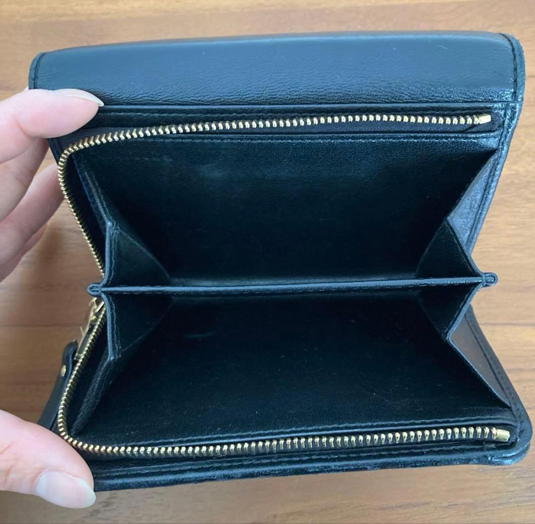 ミュウミュウ MIU MIU 財布 二つ折り財布 マテラッセ