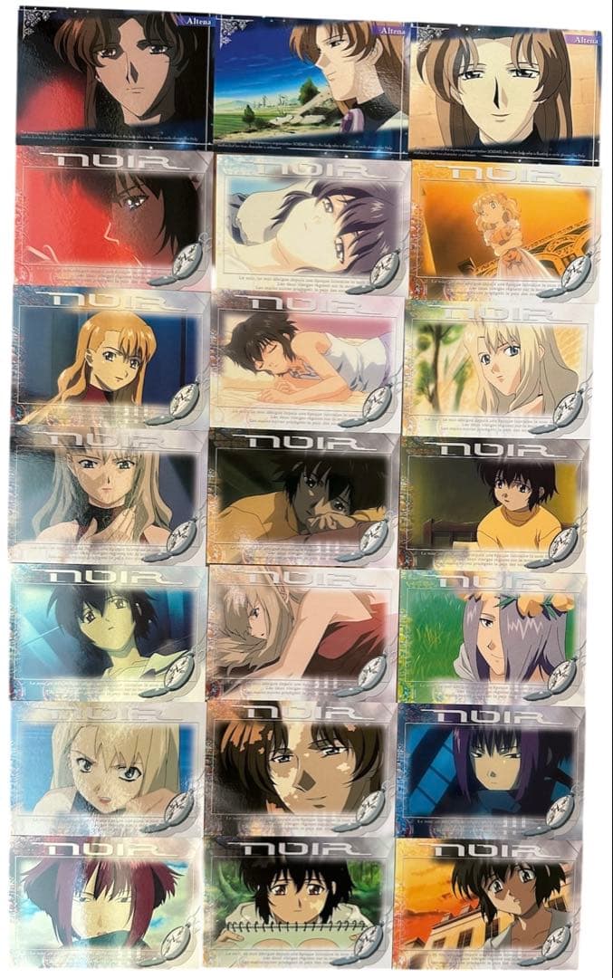 ノワール NOIR アニメ 夕叢霧香 夕叢 トレーディングカード カード トレカ