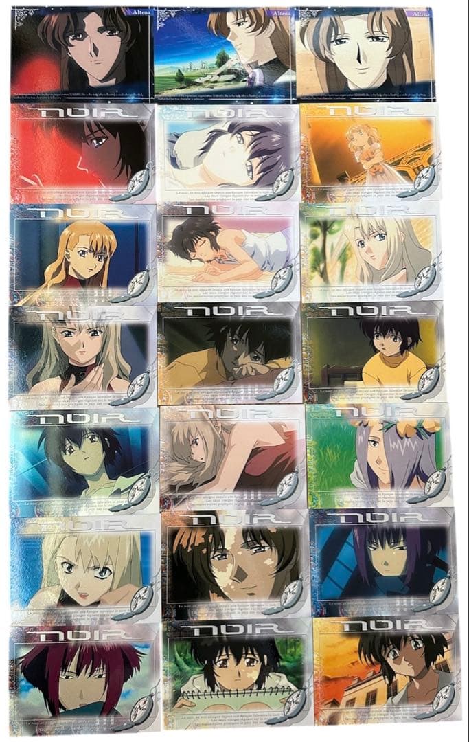 ノワール NOIR アニメ 夕叢霧香 夕叢 トレーディングカード カード トレカ