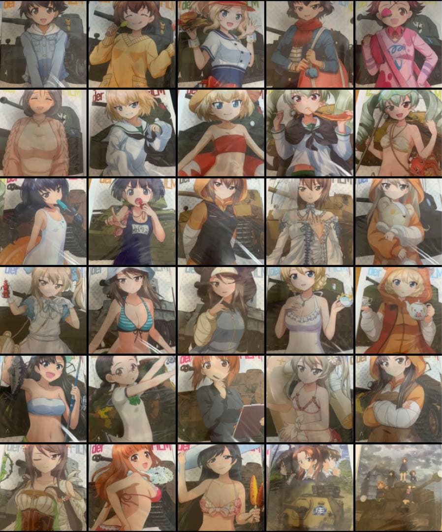 【おまけ付き】【ガールズ＆パンツァー】 一番くじ クリアファイル グッズ