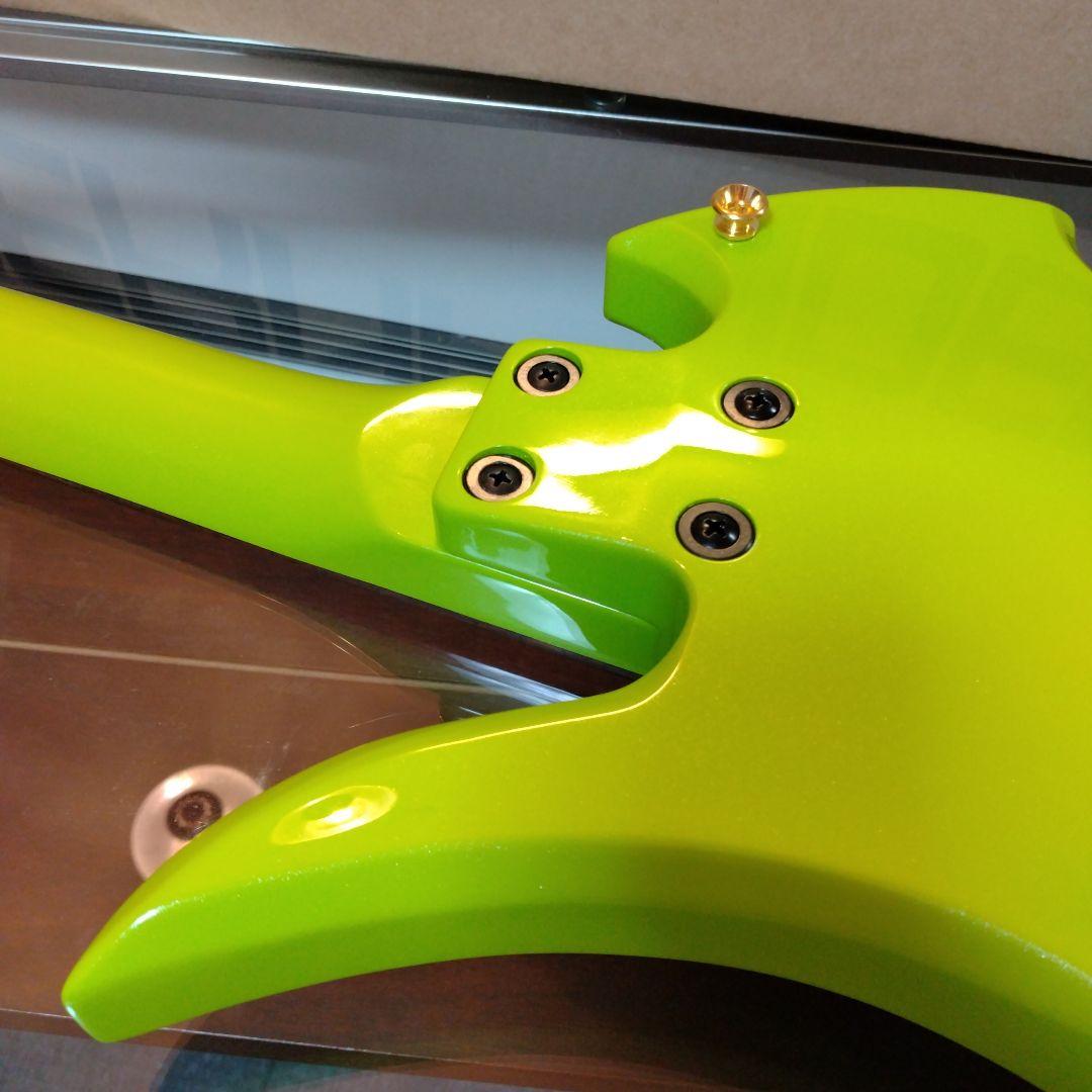 ✨️超希少✨️未使用 hideモデルギター グリーンハートJr. Burny