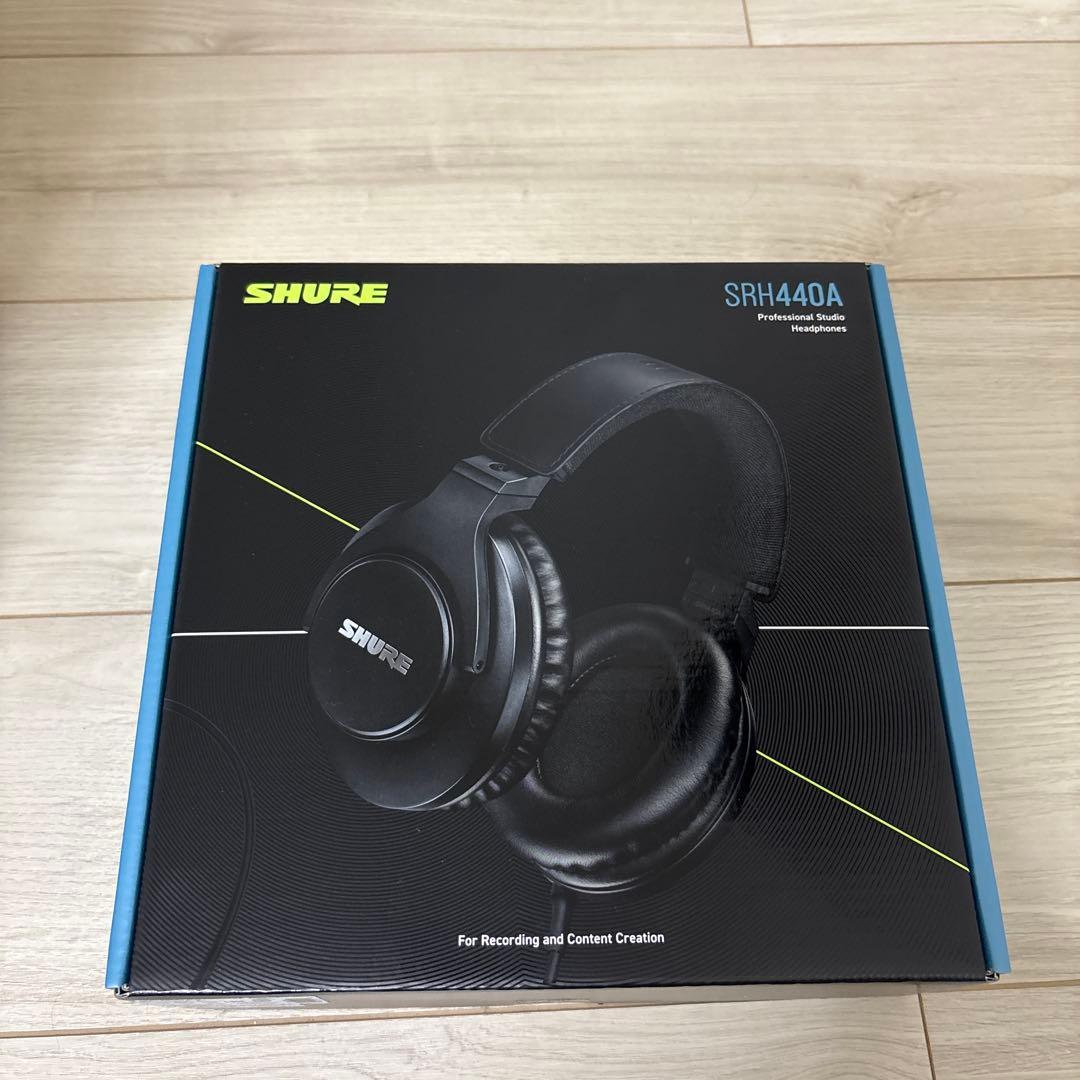 SHURE SRH440A ヘッドホン