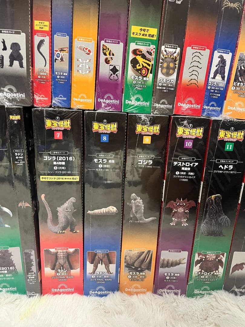 【新品未使用】東宝怪獣コレクション 1〜27号ゴジラ　DeAgostini 特撮