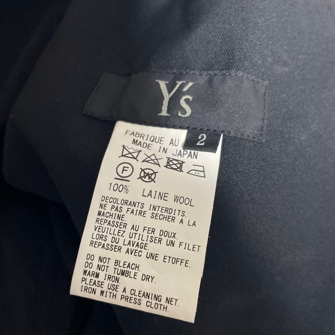 な*な様 Y’s ワイズ　ブラックサルエルパンツ　黒