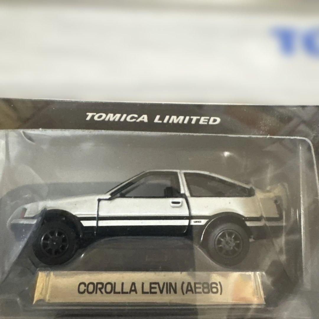 トミカリミテッド AE86 レヴィン/トレノ 4モデルセット