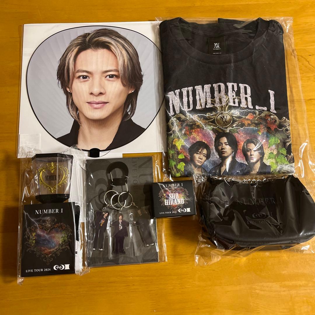 新品未開封 Number_i LIVE TOUR 2024 グッズ　うちわ他