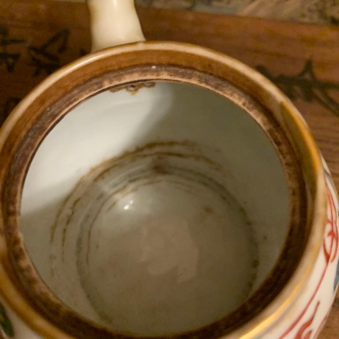 四代清水六兵衛　急須 共箱　　1客 156