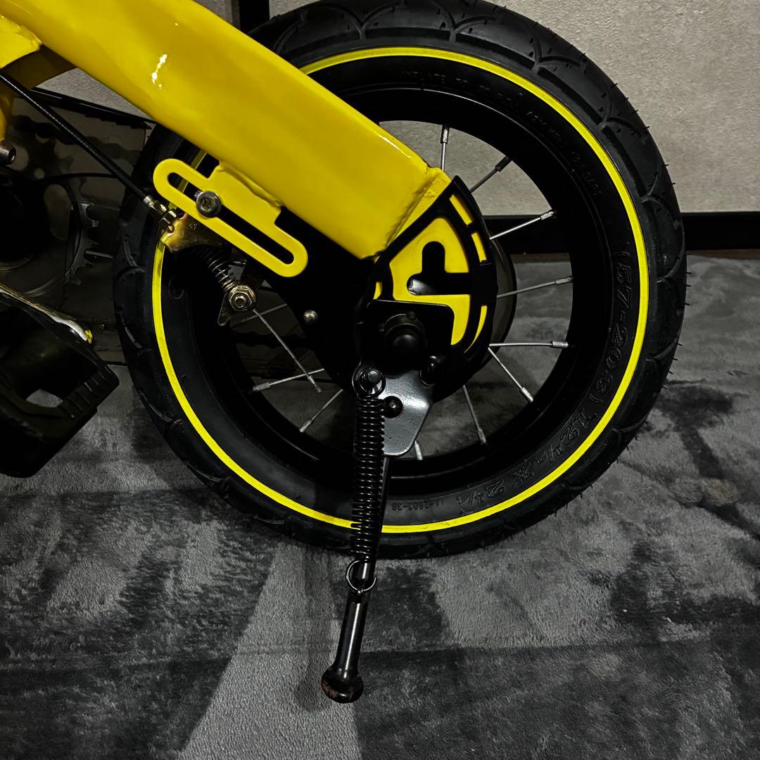 【美品】　へんしんバイク　イエロー　12インチ