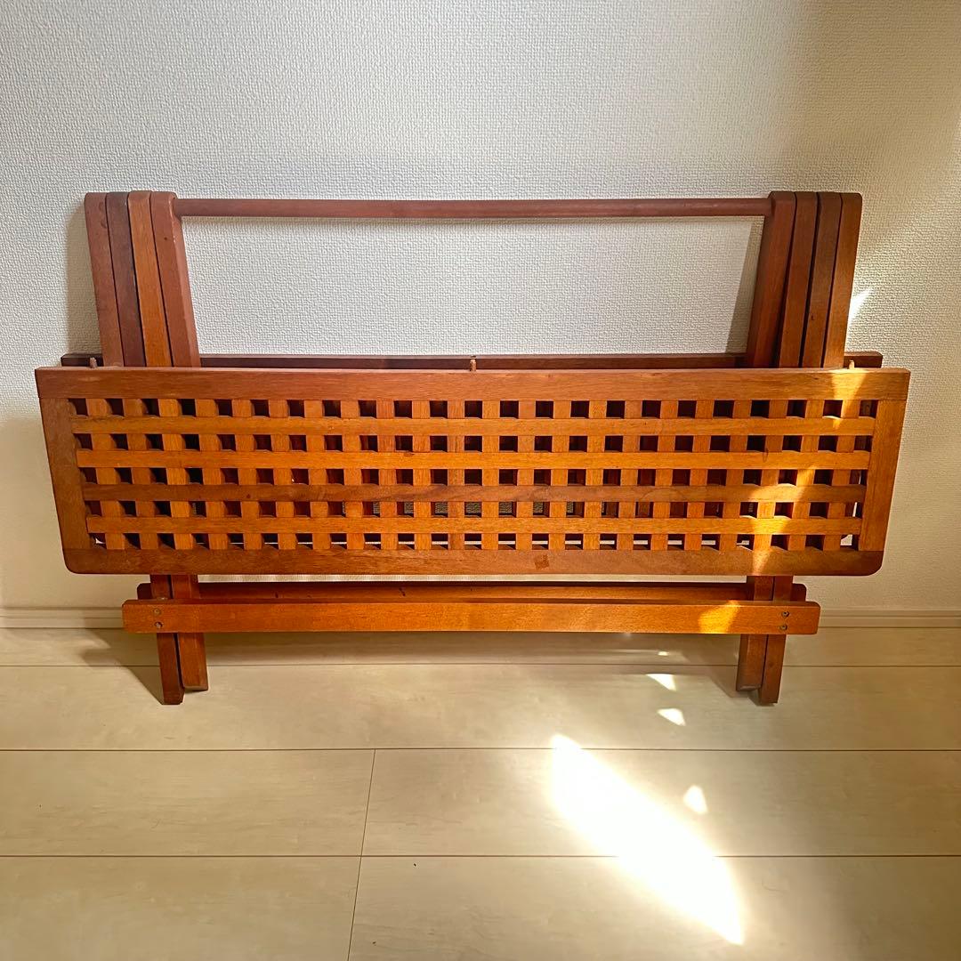 Used☆ビンテージテーブルセット☆ウッドオシャレテーブル3点セット