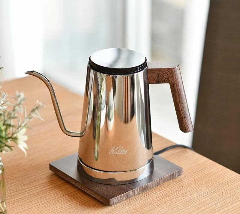 ドリップ電気ケトル カリタ KEDP-600(シルバー) 新品・未使用品