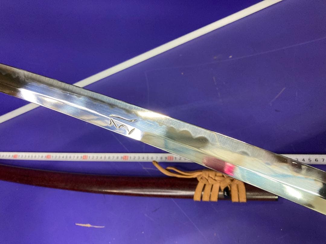 G）模造刀 日本刀 太刀 総長さ約104cm