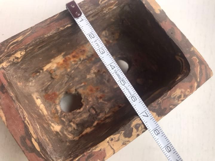 盆栽鉢　時代陶一手捻り鉢古鉢盆栽鉢小品盆栽山野草多肉植物植木鉢ガーデニング手作り