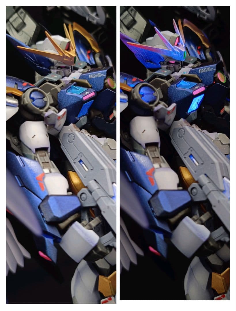 ウイングガンダム　ガンプラHiRM　ハイレゾモデル　塗装完成品