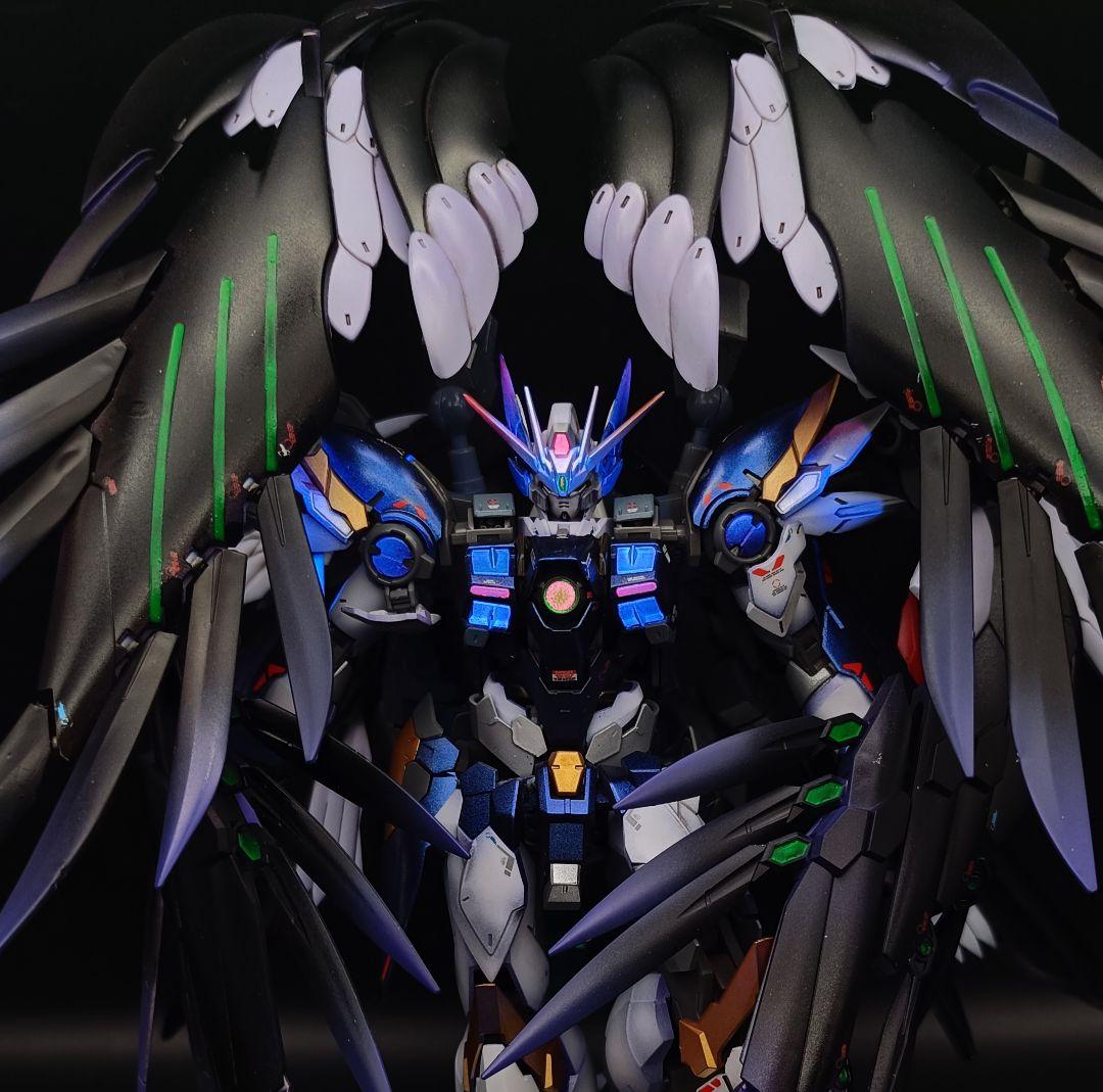 ウイングガンダム　ガンプラHiRM　ハイレゾモデル　塗装完成品
