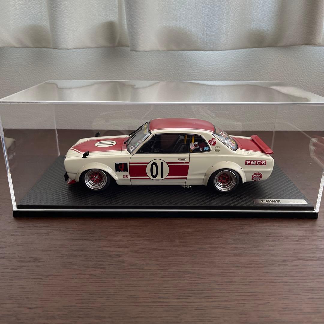 イグニッションモデル LB-WORKS ハコスカ 1/18 改