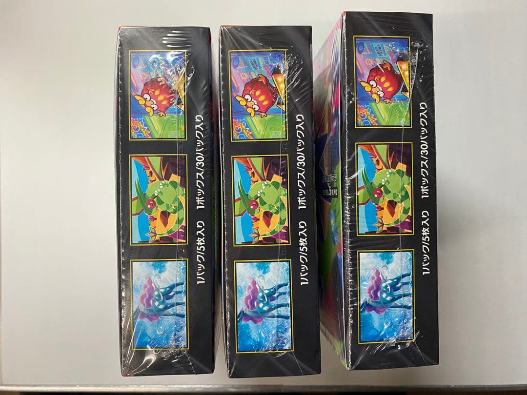 ポケモンカード インフェルノX 3ボックス　未開封シュリンク付き