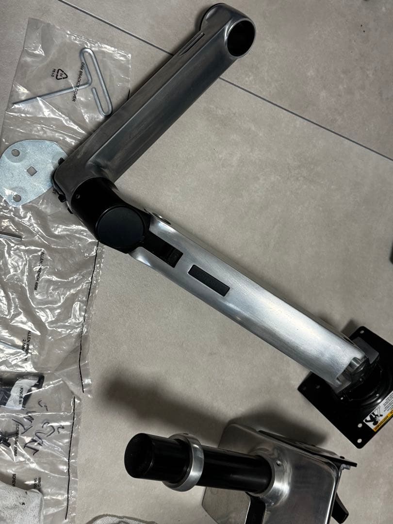 ERGOTRON エルゴトロン LX モニターアーム デスクマウント シルバー