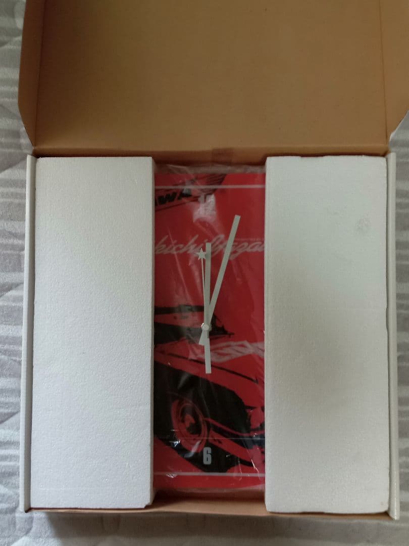 新品未使用 矢沢永吉 E.YAZAWA CAR キャデラック ガラス壁掛け時計