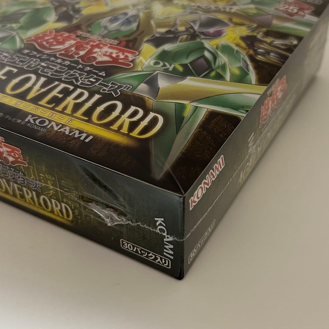 【未開封】遊戯王 AGE OF OVERLORD BOX シュリンク付き