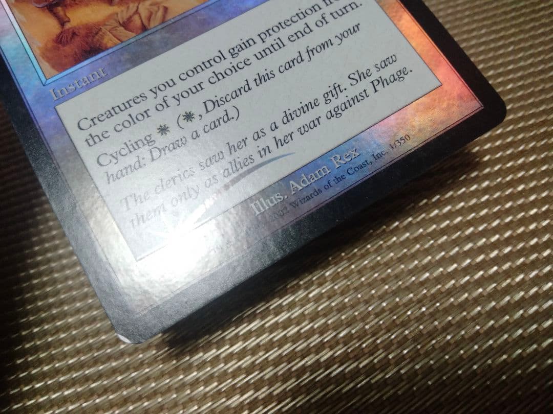 【ご確認用】オンスロート foil アクローマの祝福 英語 1枚　MTG