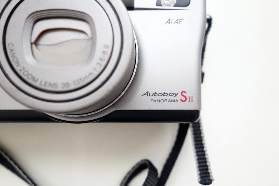 ジャンクCanon Autoboy S II コンパクトカメラ