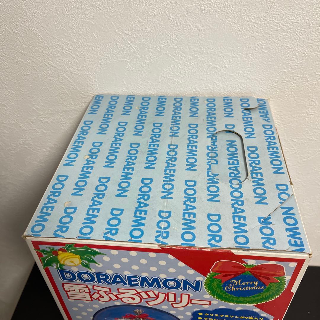 ドラえもん 雪ふるツリー　ビンテージ