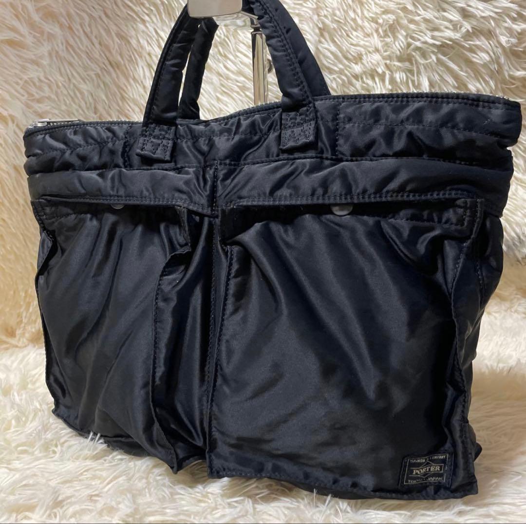 美品 PORTER ポーター タンカー ビジネスバッグ トートバッグ A4
