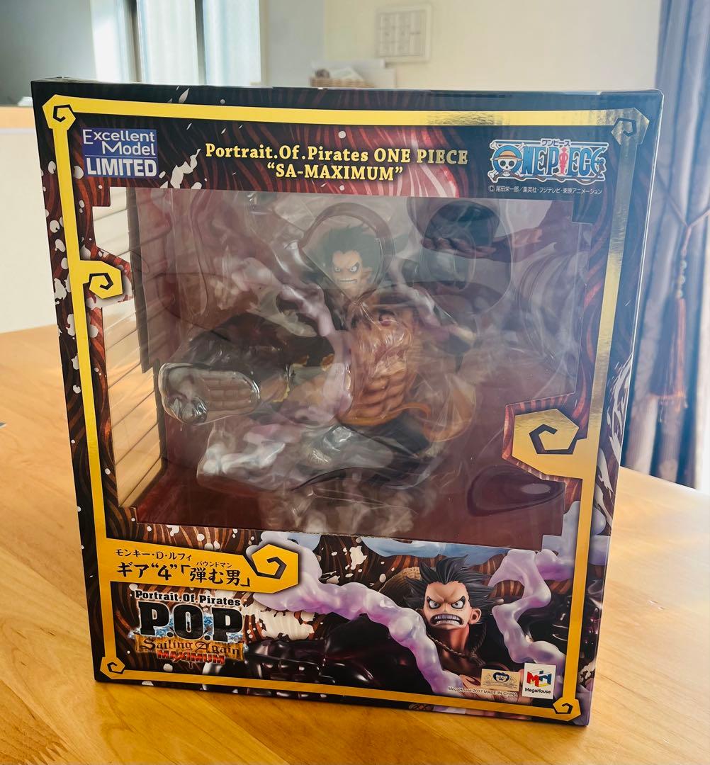 【未開封】ワンピース P.O.P ルフィ ギア4 「弾む男　バウンドマン」