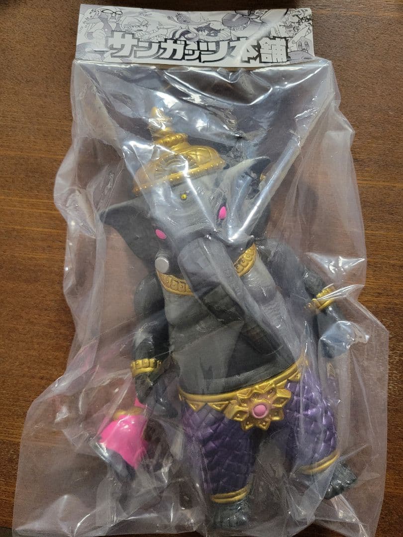 サンガッツ本舗 ガネーシャ GIDシャドー ソフビ モダンソフビマーケット