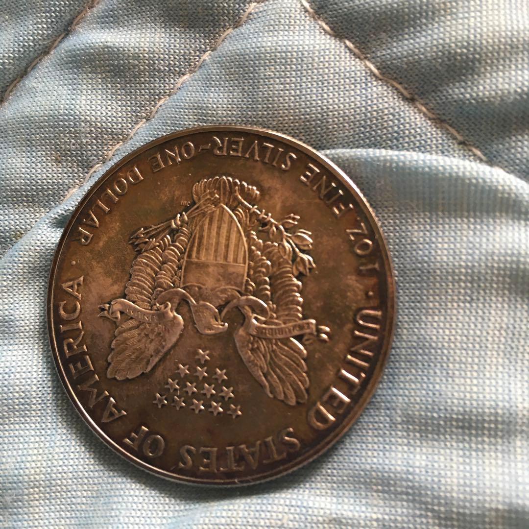 アメリカンイーグル　1987年　アメリカ 1オンス 銀貨 1ドル