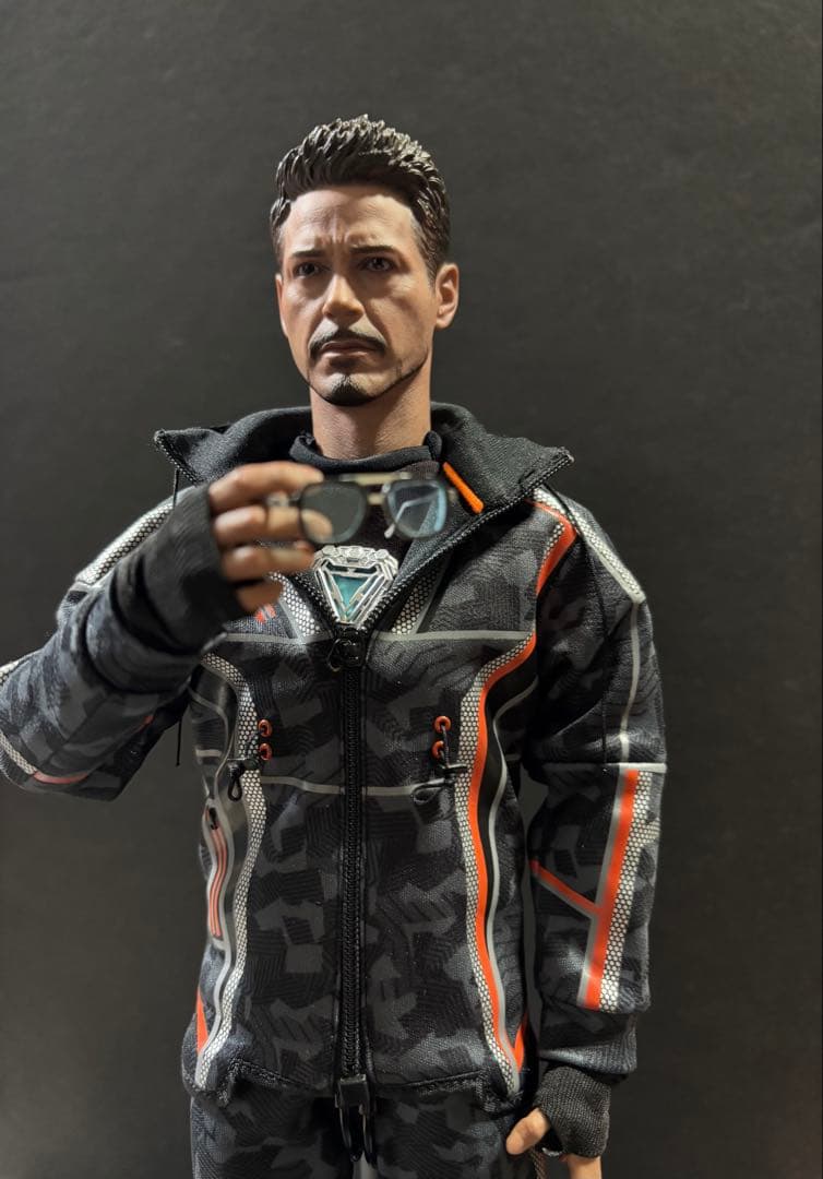 アイアンマン ホットトイズ トニースターク　ナノコンバットスーツ