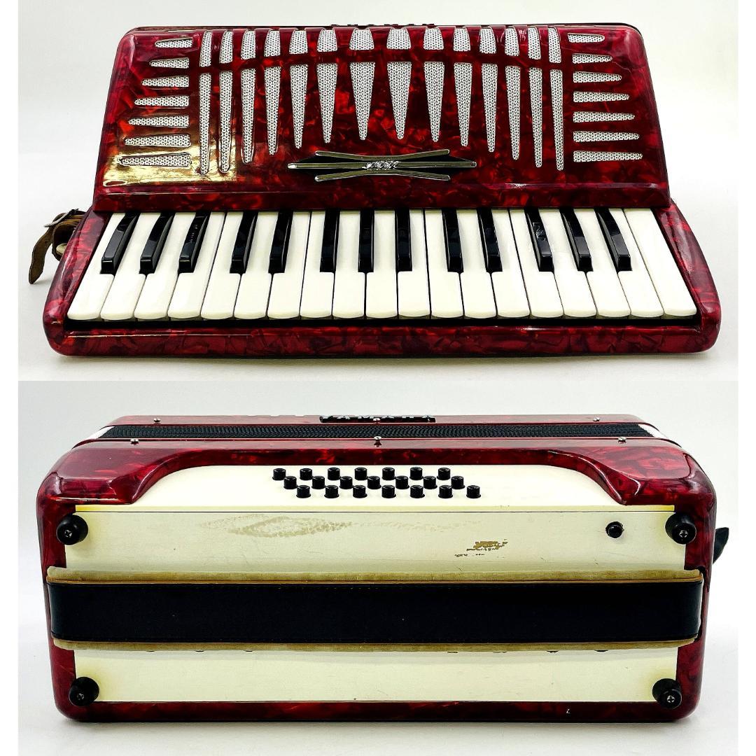 【完動品 希少 名器】YAMAHA ヤマハ アコーディオン YA-21 32鍵盤