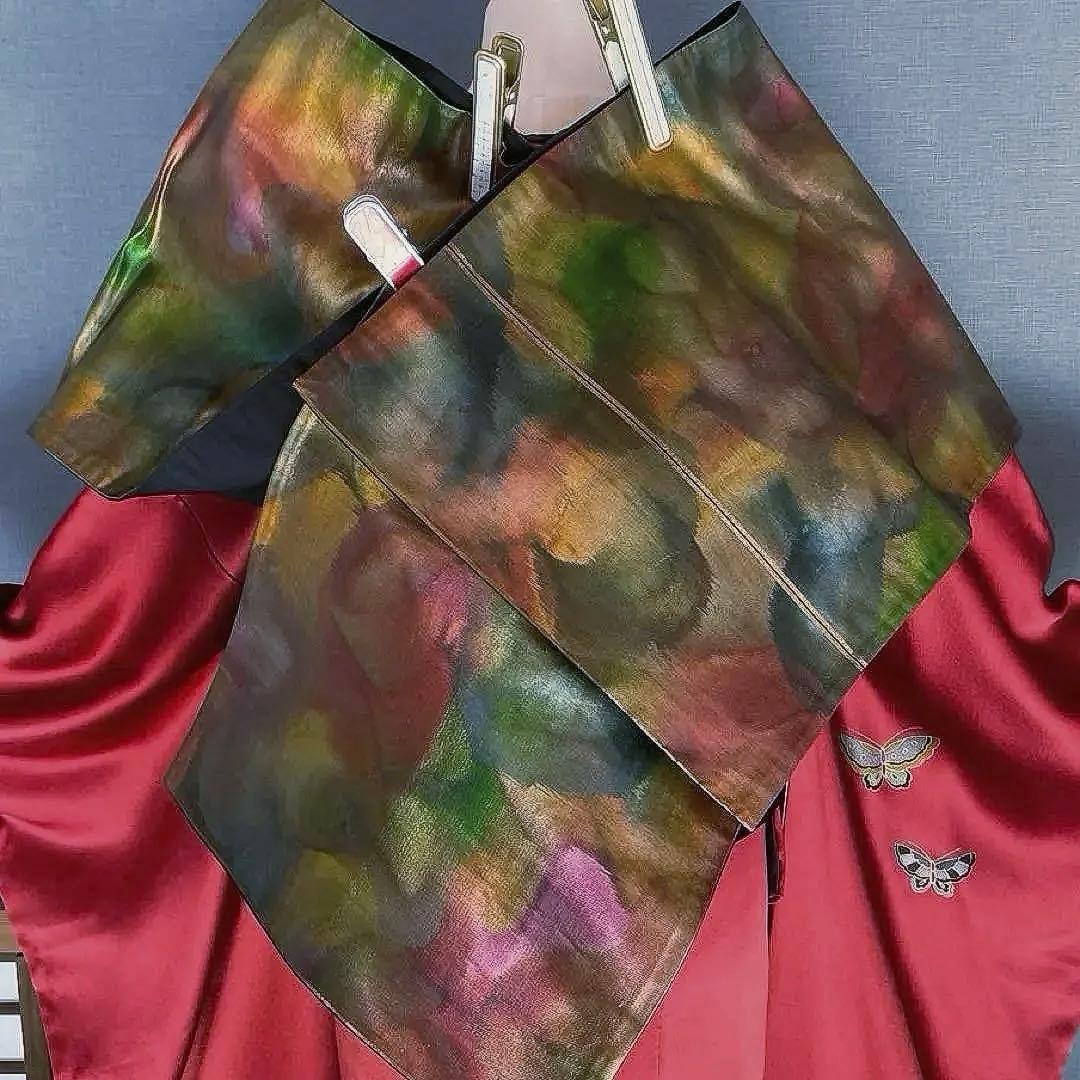 振袖フルセット　手描き友禅　成人式振袖　振袖　裄丈67 コシノブランド